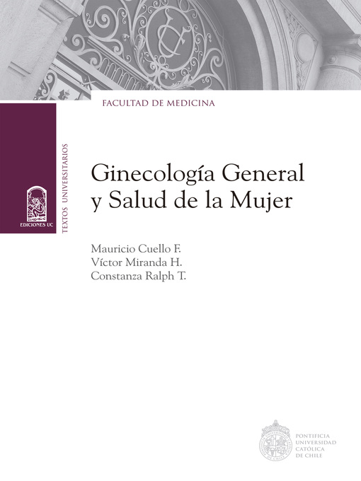 Title details for Ginecología general y salud de la mujer by Mauricio Cuello F. - Available